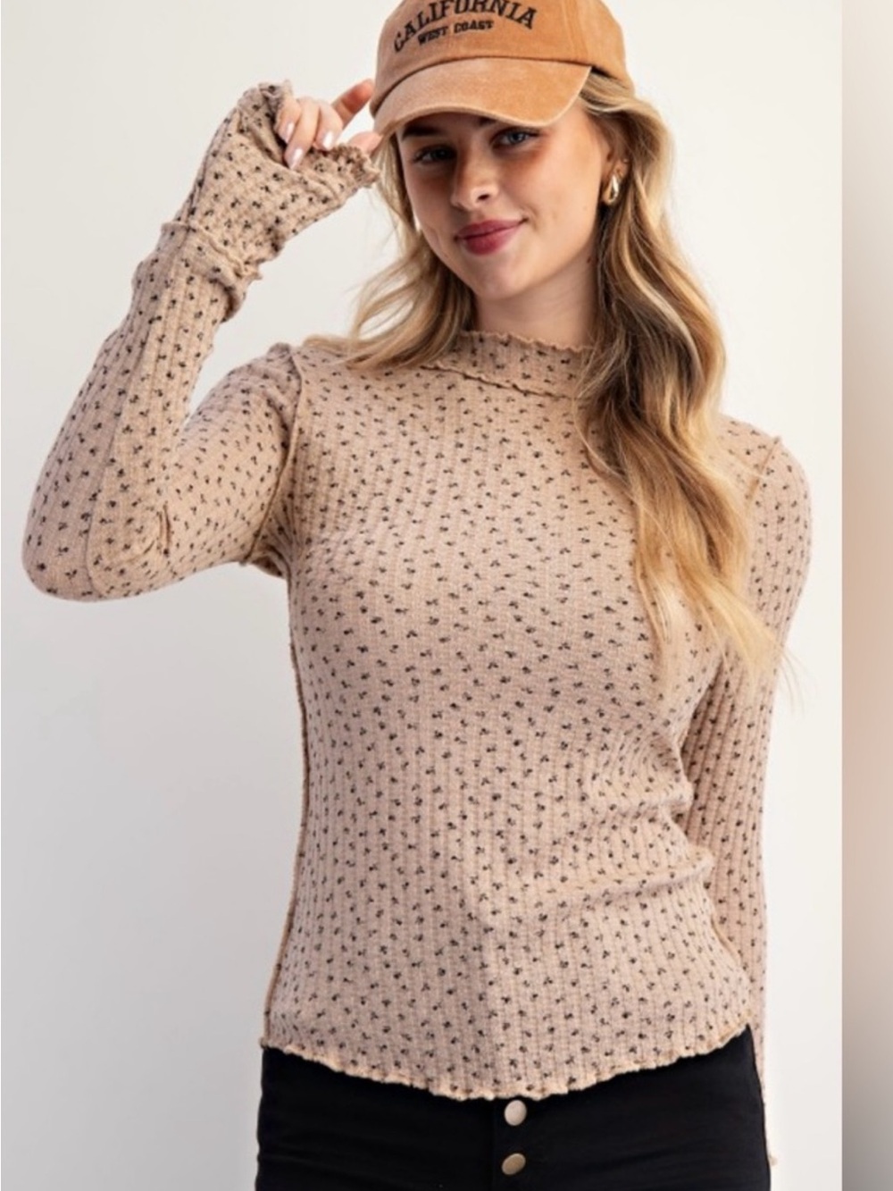 🆕🍓Easel Java Knit Thermal Long Sleeve